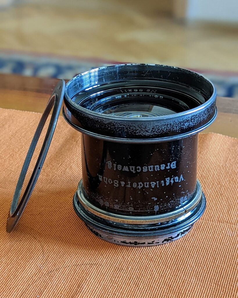 360mm f4.5 (Dynar hliníková verze, 1907)