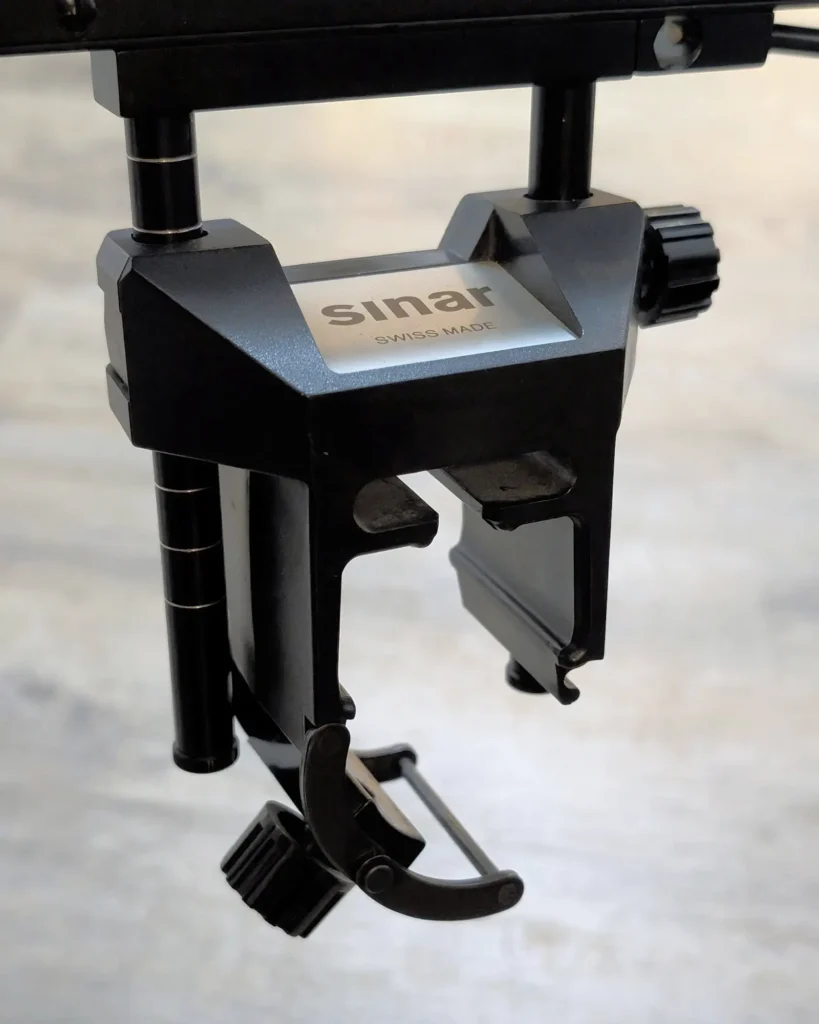 Detail upevnění a mechanismu předního nosiče S