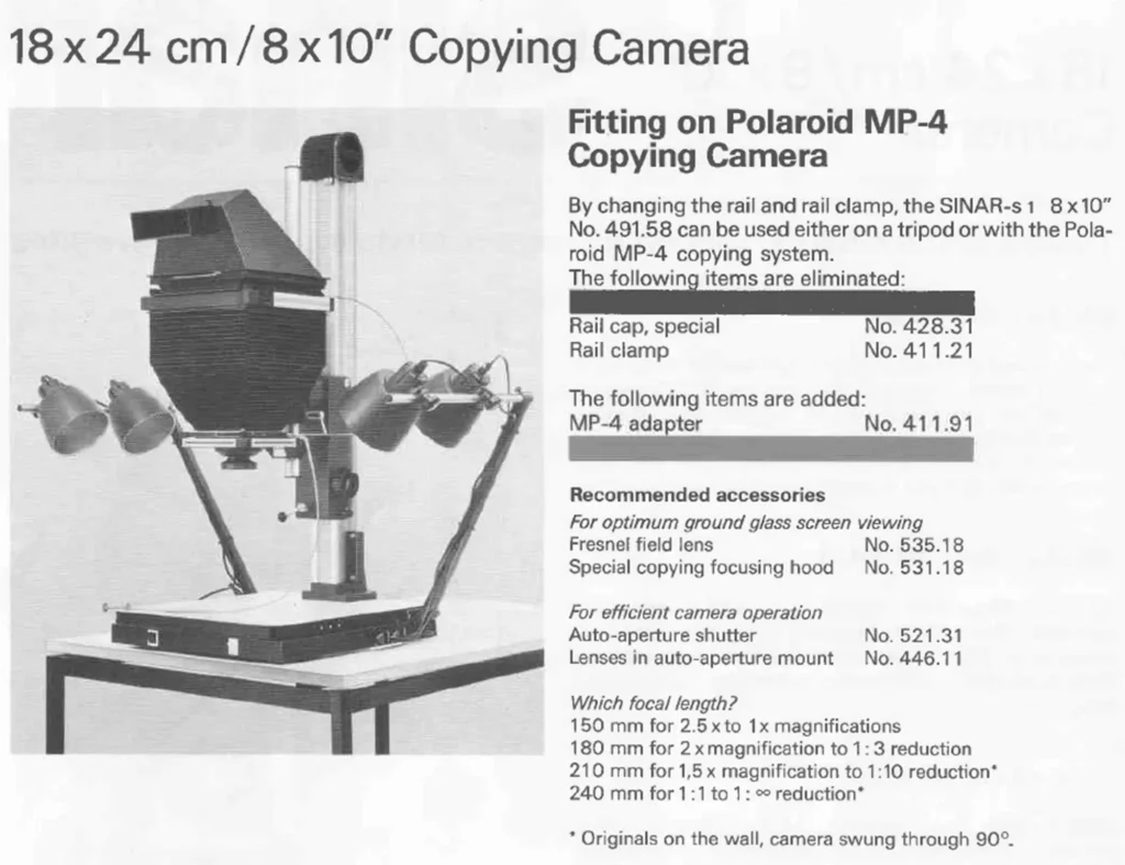 Dobový katalog k Sinaru S