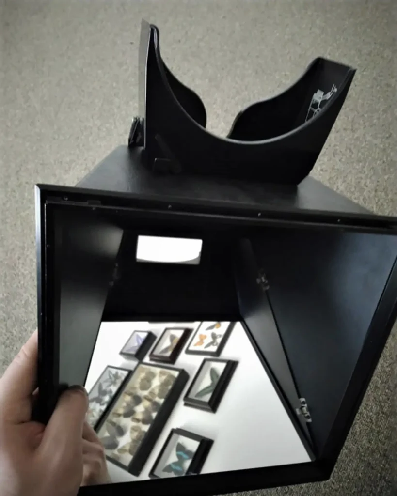 Reflexní binokulární hledáček 8x10"