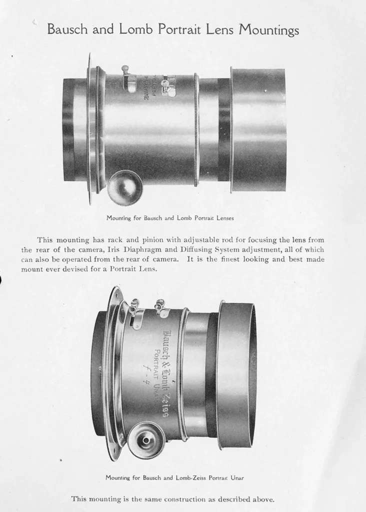 Dobový katalog s Portrait Unarem a řadou A