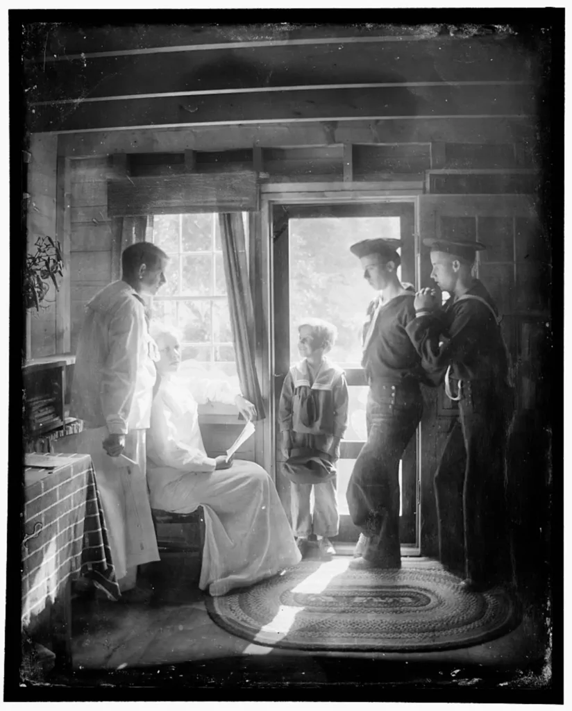 The Clarence White Family in Maine — Gertrude Käsebier