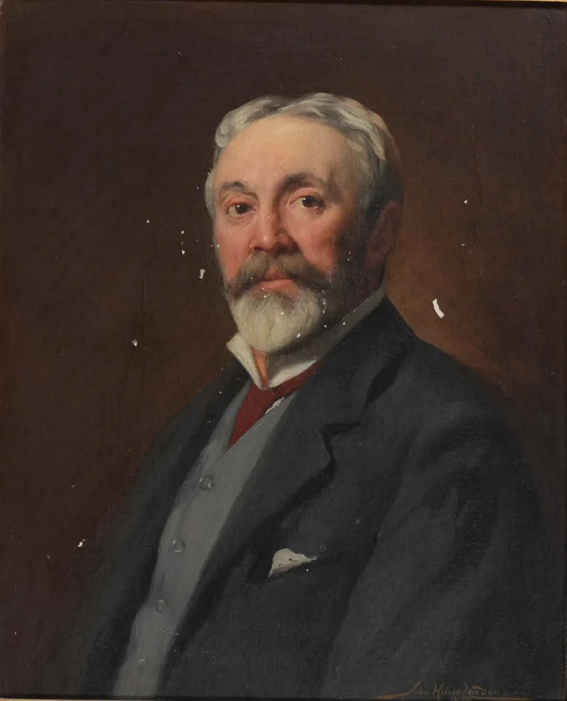 Portrét J.S.Bergheima, John Saint-Helier Lander (1909)