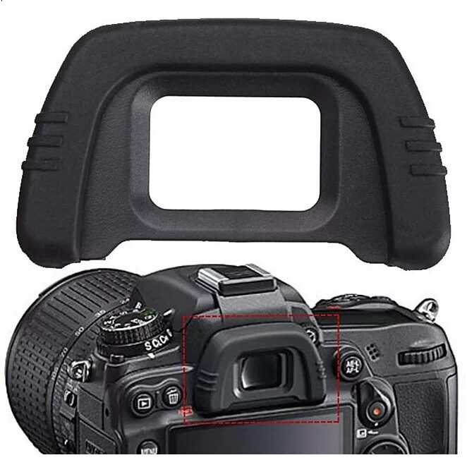 thumbnail image 2 of Shenligod (2pcs DK-23 Rubber Eyecup Eyepiece Viewfinder For 2 of 14
